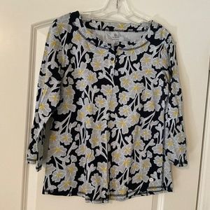 3/4 length sleeve top